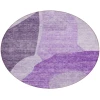 Addison Chantille ACN665 Eggplant 8 ft. x 8 ft. Round Rug