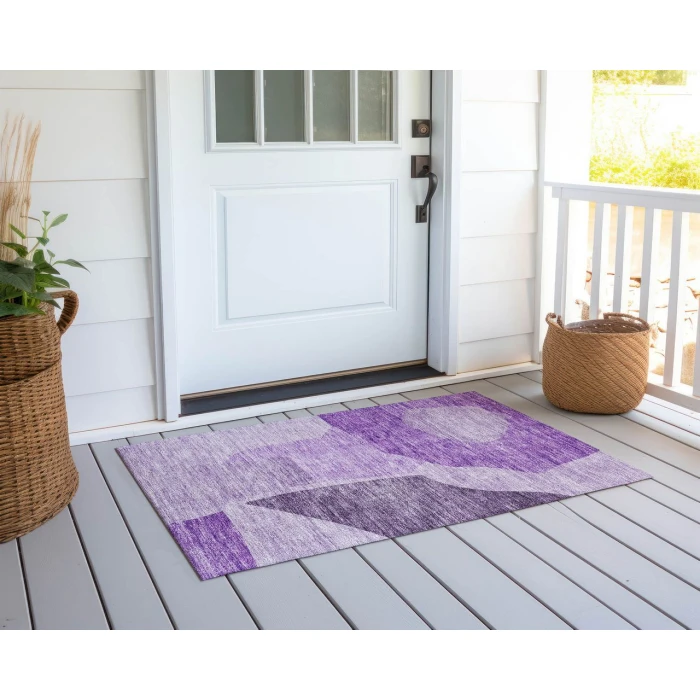 Chantille ACN665 Eggplant 1'8" x 2'6" Rug