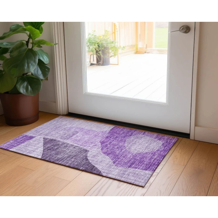 Chantille ACN665 Eggplant 1'8" x 2'6" Rug