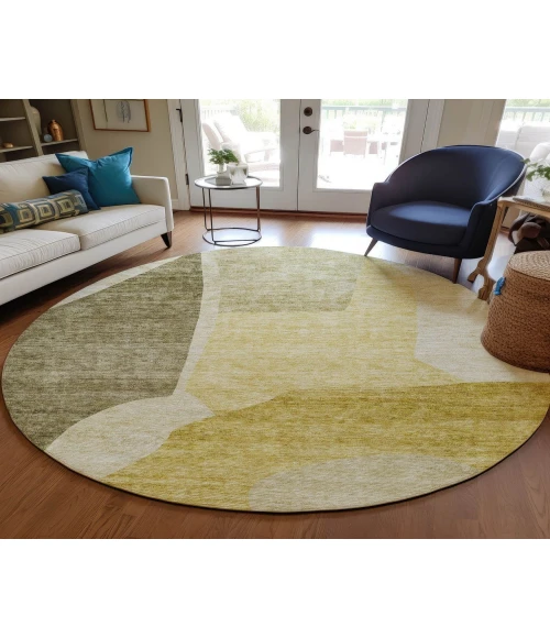 Chantille ACN665 Gold 8' x 8' Rug