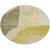 Addison Chantille ACN665 Gold 8 ft. x 8 ft. Round Rug