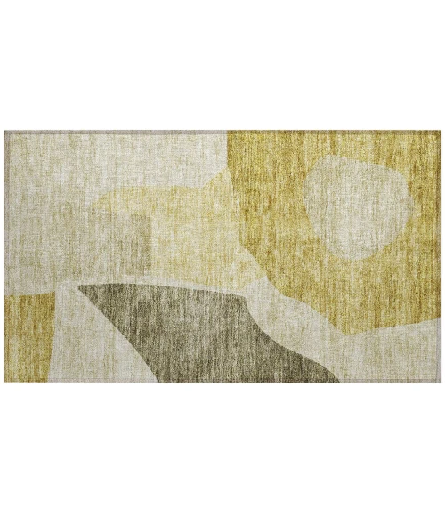 Chantille ACN665 Gold 1'8" x 2'6" Rug