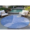 Chantille ACN665 Navy 8' x 8' Rug
