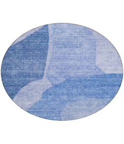 Addison Chantille ACN665 Navy 8 ft. x 8 ft. Round Rug
