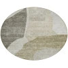 Addison Chantille ACN665 Taupe 8 ft. x 8 ft. Round Rug
