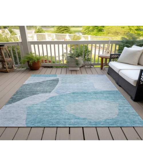 Chantille ACN665 Teal 3' x 5' Rug