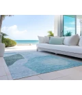 Chantille ACN665 Teal 3' x 5' Rug