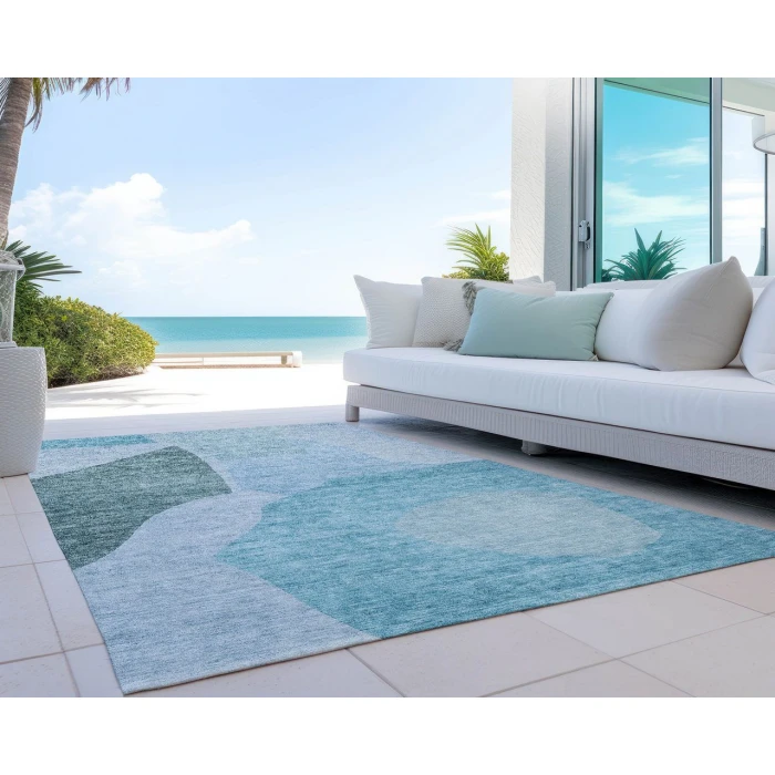 Chantille ACN665 Teal 8' x 10' Rug