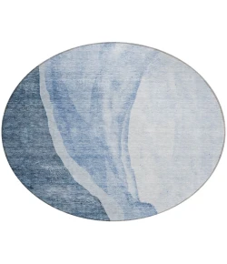 Addison Chantille ACN667 Blue 8 ft. x 8 ft. Round Rug