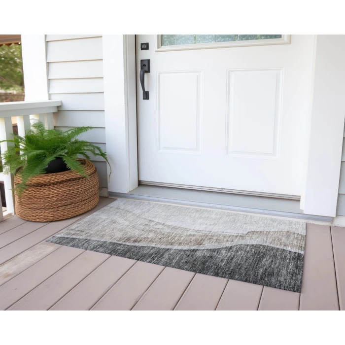 Chantille ACN667 Charcoal 1'8" x 2'6" Rug