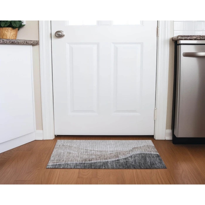 Chantille ACN667 Charcoal 1'8" x 2'6" Rug