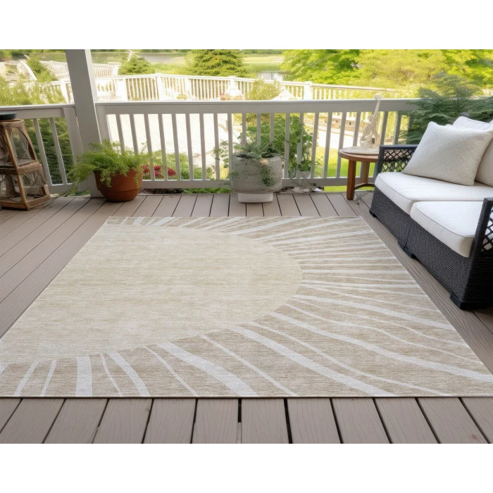 Chantille ACN668 Beige 2'6" x 3'10" Rug