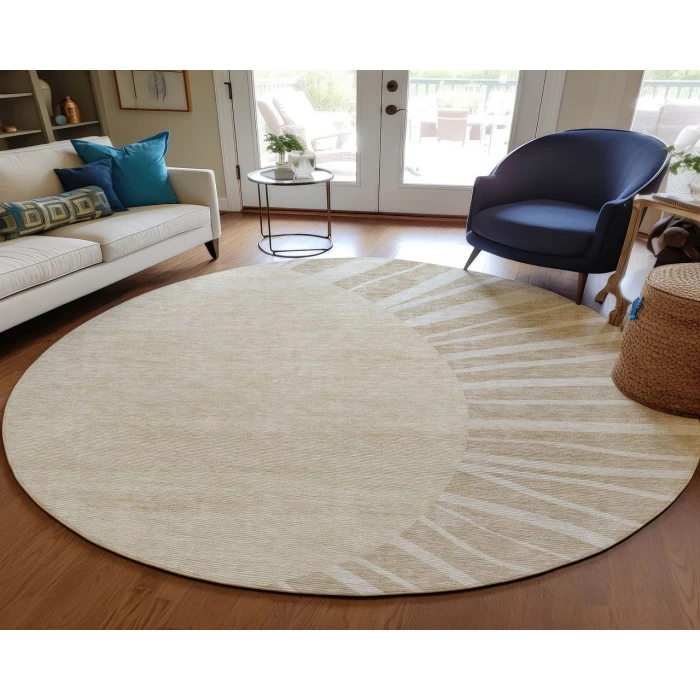 Chantille ACN668 Beige 8' x 8' Rug