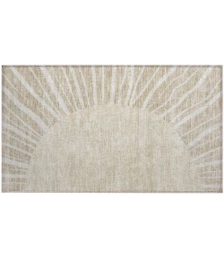Addison Chantille ACN668 Beige 1 ft. 8 in. x 2 ft. 6 in. Rectangle Rug