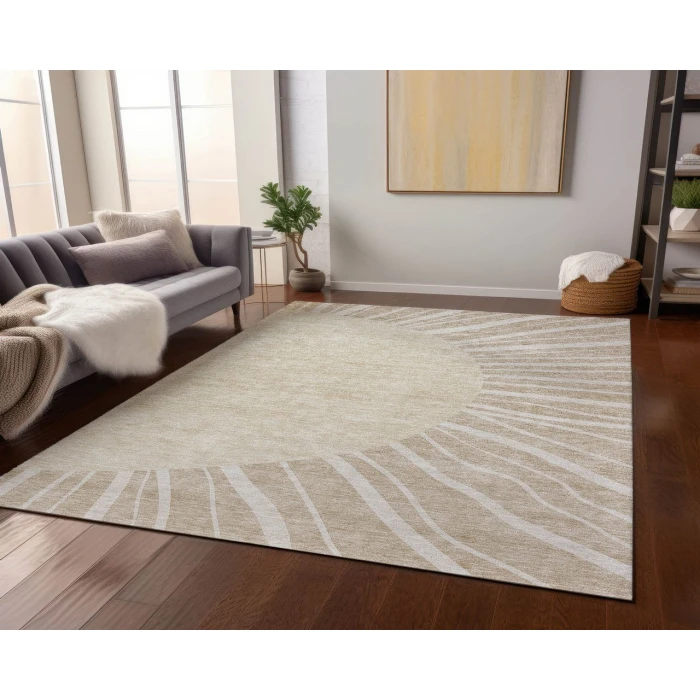 Chantille ACN668 Beige 2'6" x 3'10" Rug