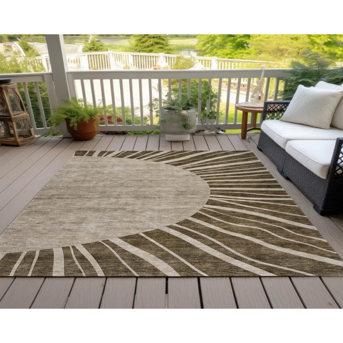 Chantille ACN668 Brown 8' x 10' Rug