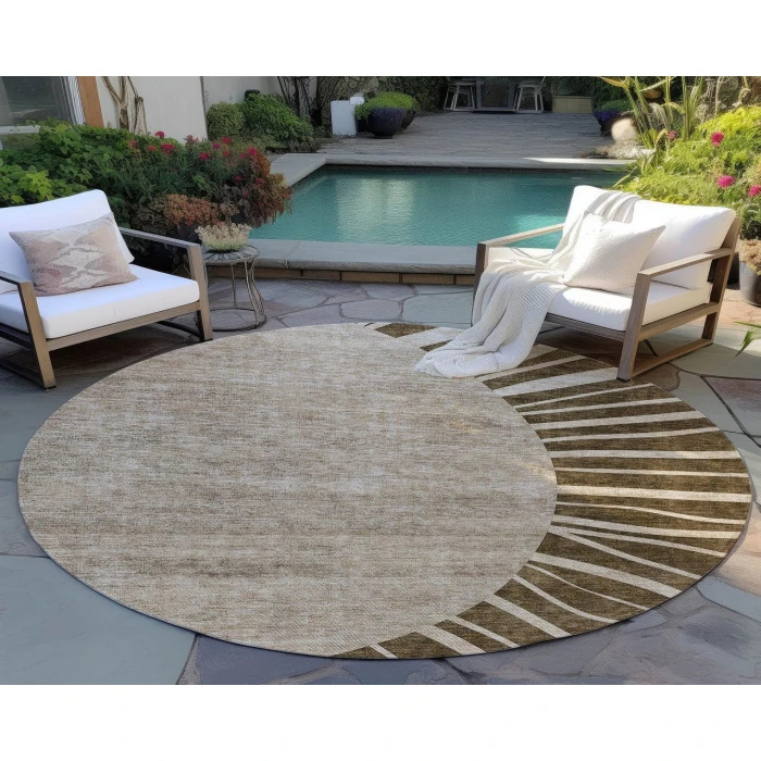 Chantille ACN668 Brown 8' x 8' Rug