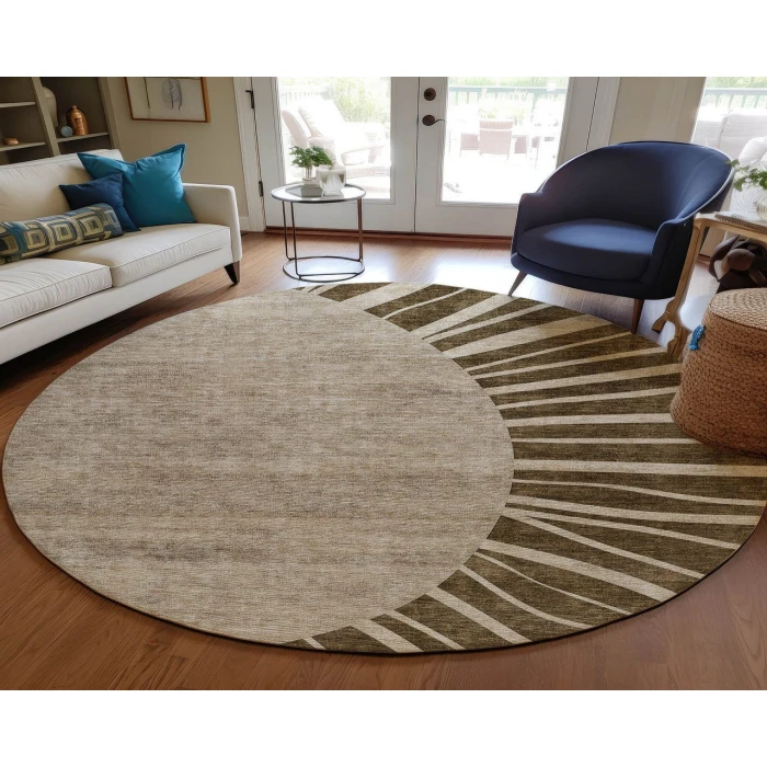 Chantille ACN668 Brown 8' x 8' Rug