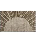 Chantille ACN668 Brown 1'8" x 2'6" Rug