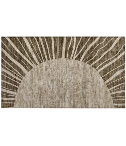Addison Chantille ACN668 Brown 1 ft. 8 in. x 2 ft. 6 in. Rectangle Rug