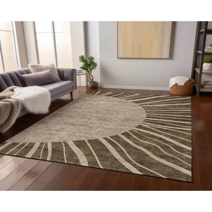 Chantille ACN668 Brown 8' x 10' Rug