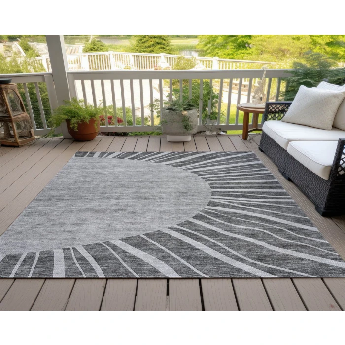 Chantille ACN668 Charcoal 2'6" x 3'10" Rug