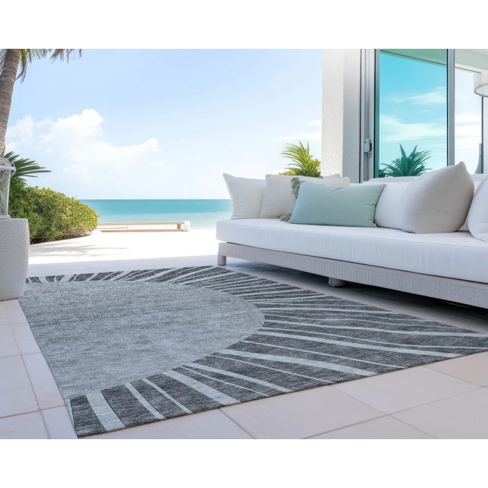 Chantille ACN668 Charcoal 2'6" x 3'10" Rug
