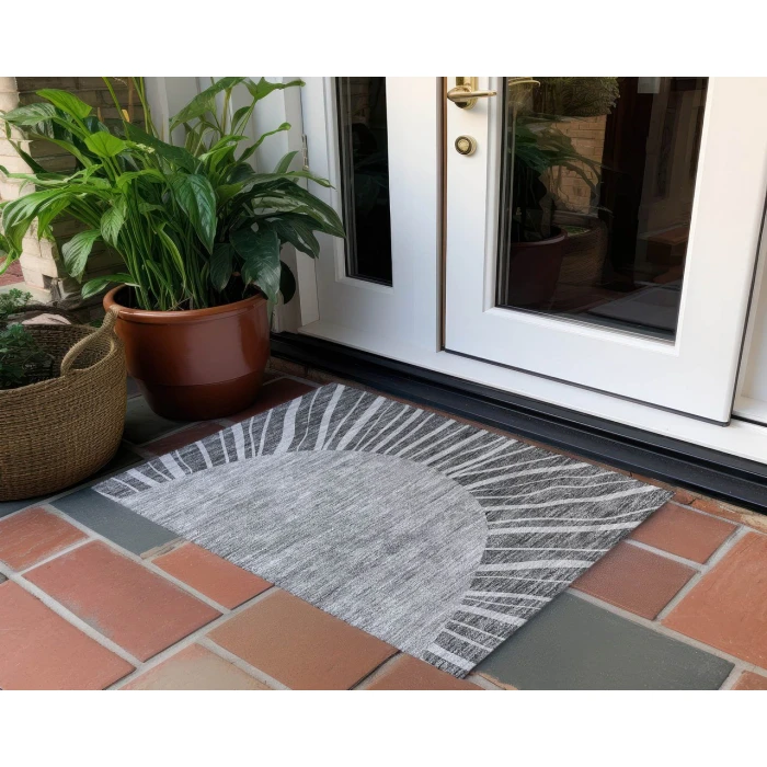 Chantille ACN668 Charcoal 1'8" x 2'6" Rug