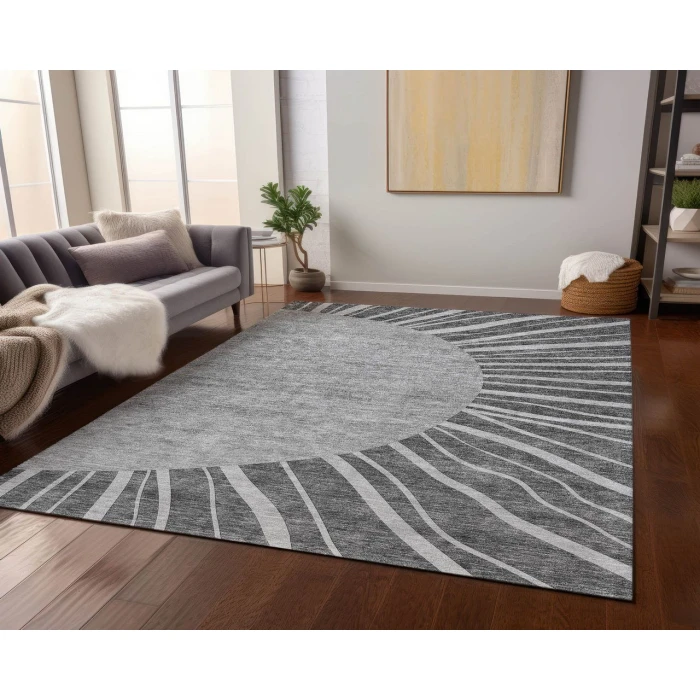 Chantille ACN668 Charcoal 2'6" x 3'10" Rug