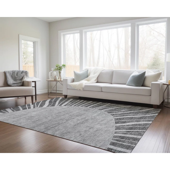 Chantille ACN668 Charcoal 2'6" x 3'10" Rug