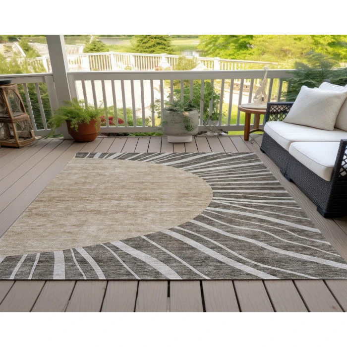Chantille ACN668 Chocolate 2'6" x 3'10" Rug