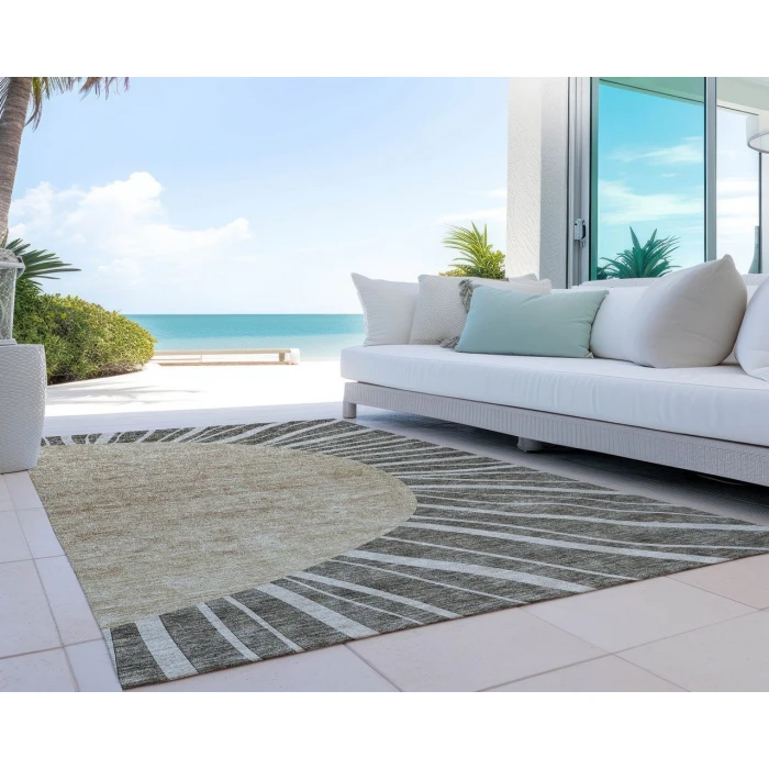 Chantille ACN668 Chocolate 2'6" x 3'10" Rug