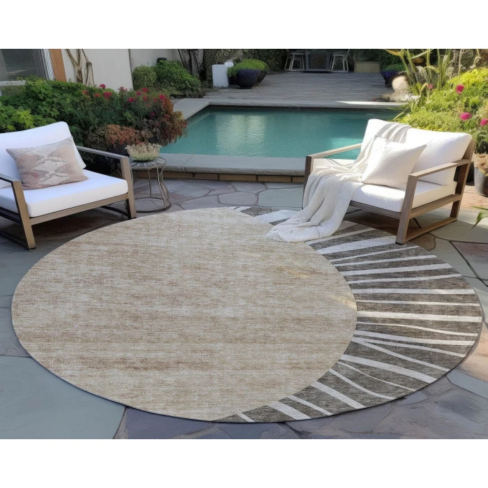 Chantille ACN668 Chocolate 8' x 8' Rug