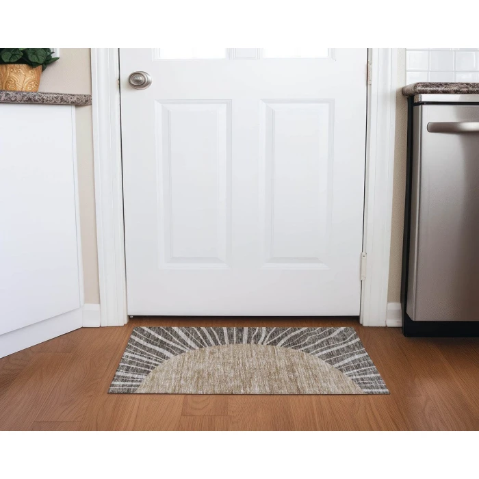 Chantille ACN668 Chocolate 1'8" x 2'6" Rug