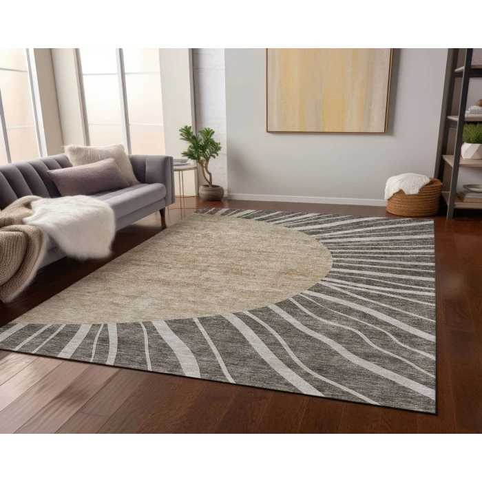 Chantille ACN668 Chocolate 2'6" x 3'10" Rug