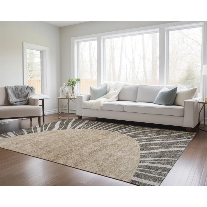 Chantille ACN668 Chocolate 2'6" x 3'10" Rug