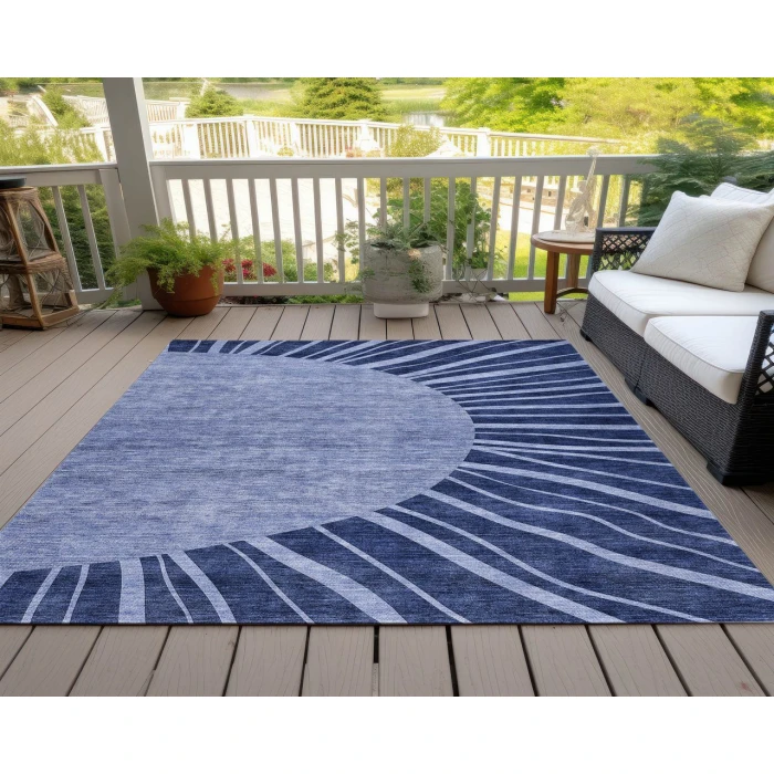Chantille ACN668 Navy 2'6" x 3'10" Rug