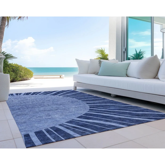 Chantille ACN668 Navy 2'6" x 3'10" Rug