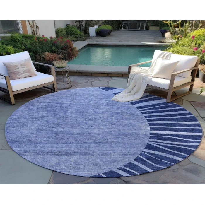 Chantille ACN668 Navy 8' x 8' Rug