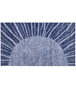 Addison Chantille ACN668 Navy 1 ft. 8 in. x 2 ft. 6 in. Rectangle Rug