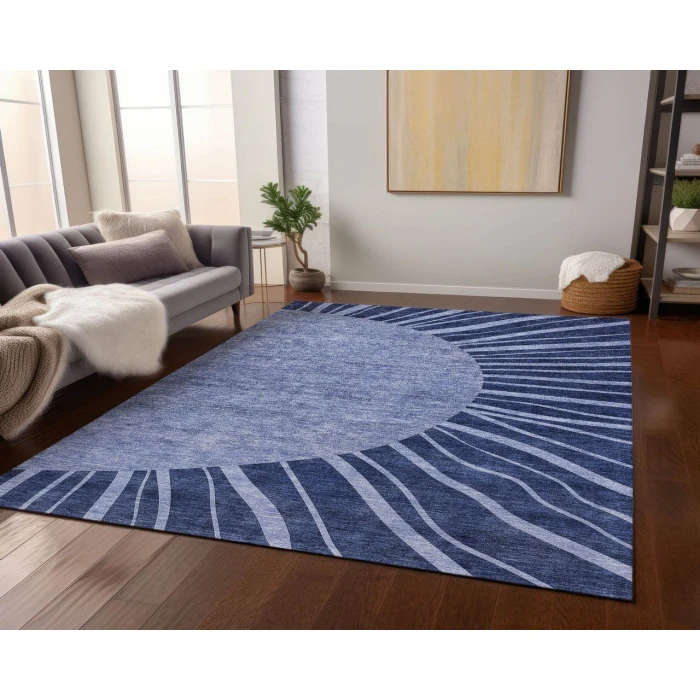 Chantille ACN668 Navy 2'6" x 3'10" Rug