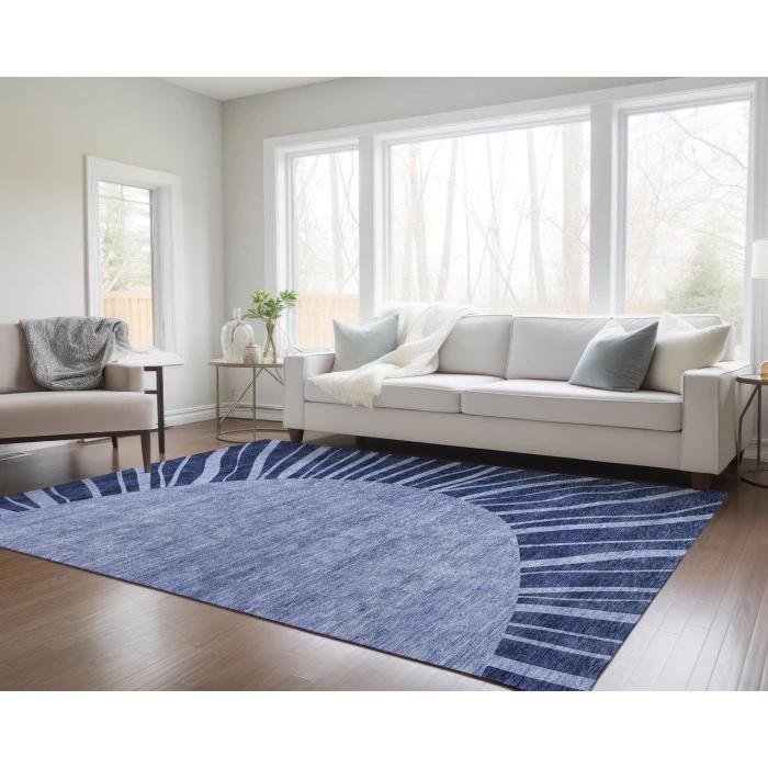 Chantille ACN668 Navy 2'6" x 3'10" Rug