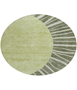 Addison Chantille ACN668 Olive 8 ft. x 8 ft. Round Rug