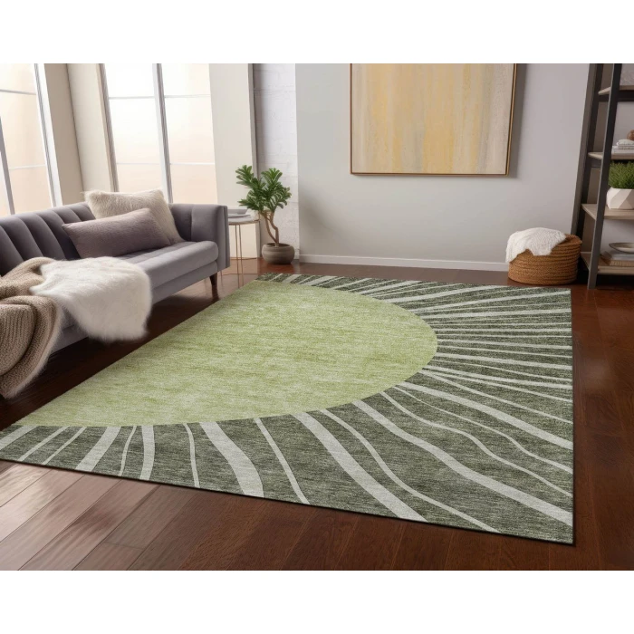 Chantille ACN668 Olive 2'6" x 3'10" Rug