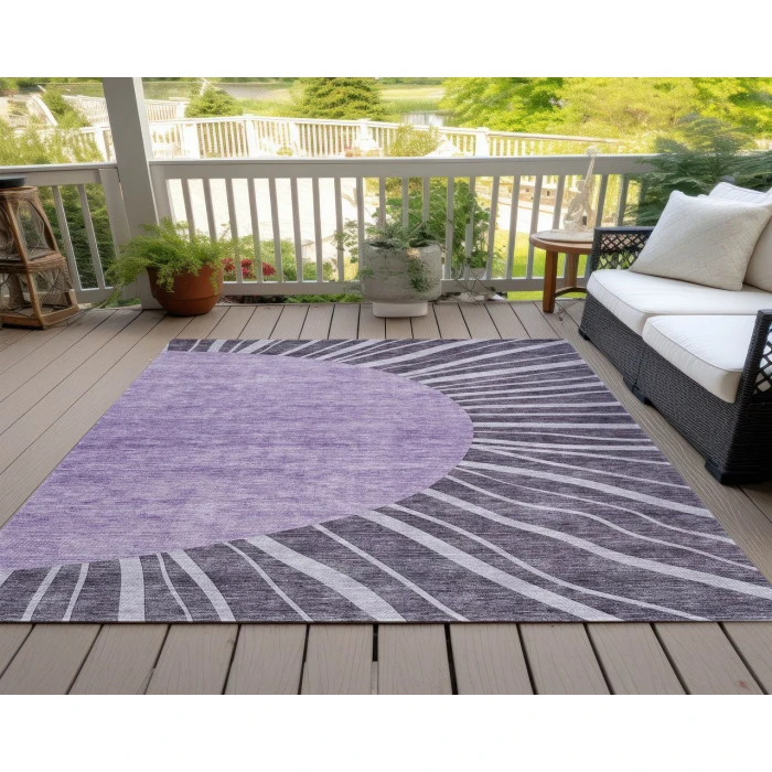 Chantille ACN668 Purple 9' x 12' Rug