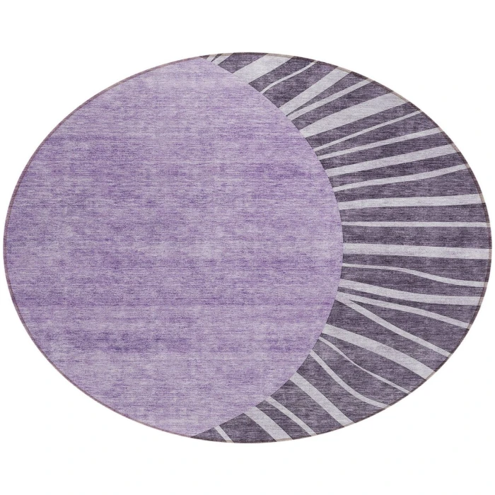 Chantille ACN668 Purple 8' x 8' Rug