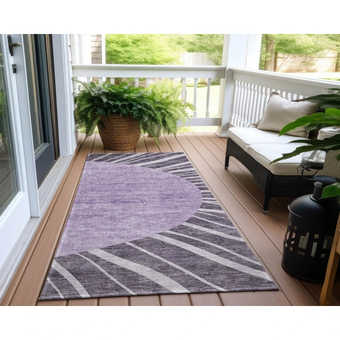 Chantille ACN668 Purple 2'3" x 7'6" Rug