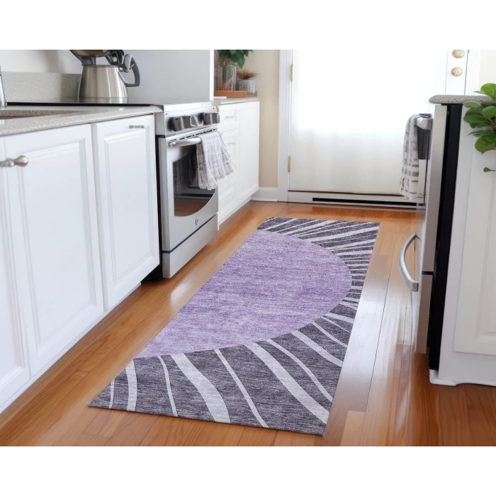 Chantille ACN668 Purple 2'3" x 7'6" Rug