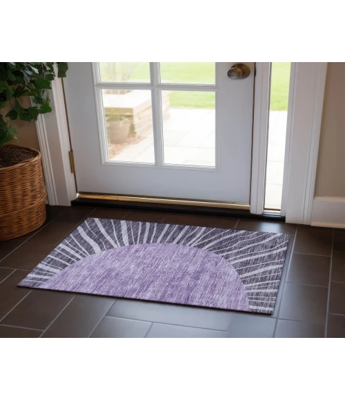 Chantille ACN668 Purple 1'8" x 2'6" Rug