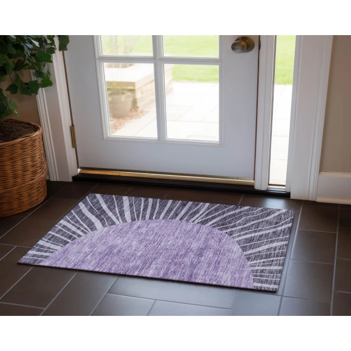 Chantille ACN668 Purple 1'8" x 2'6" Rug